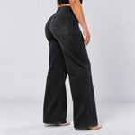 Black jeans, Side view