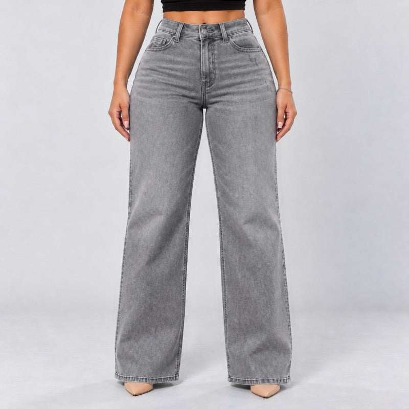 Gray jeans